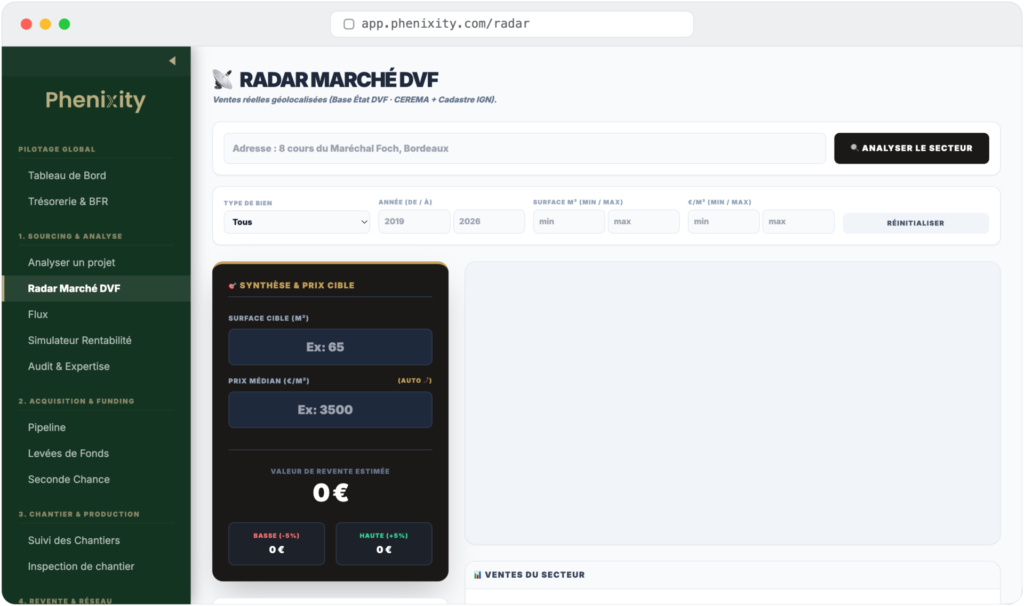 radar browser flat
