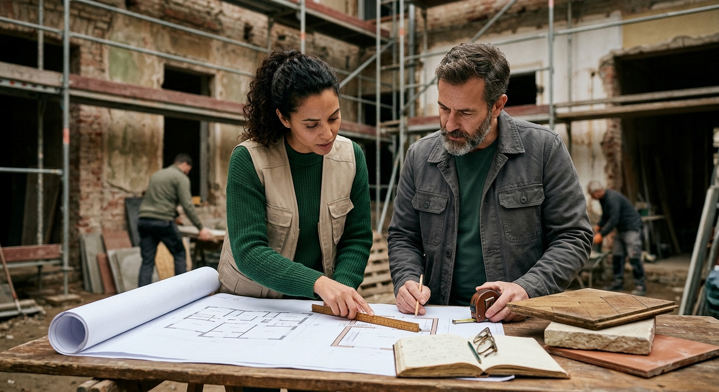 Les barèmes fondamentaux du prix au m2 d'une rénovation d'immeuble