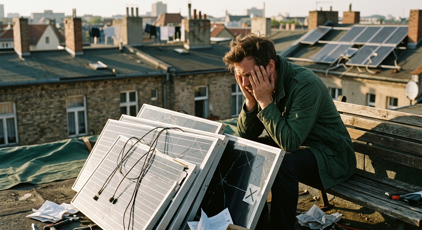 Mon propre fiasco avec un projet solaire l'an dernier