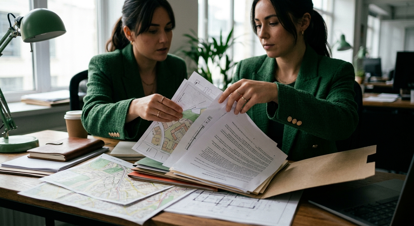 Étape 1 : Collectez les documents pour l'étude de faisabilité d'urbanisme de l'investisseur immobilier